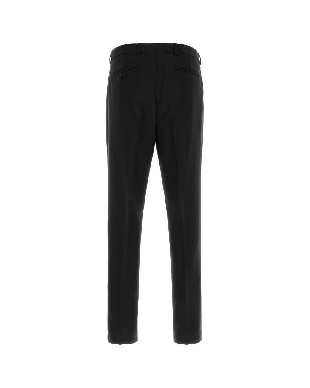 Prada Black 100% Cotton Trousers for men