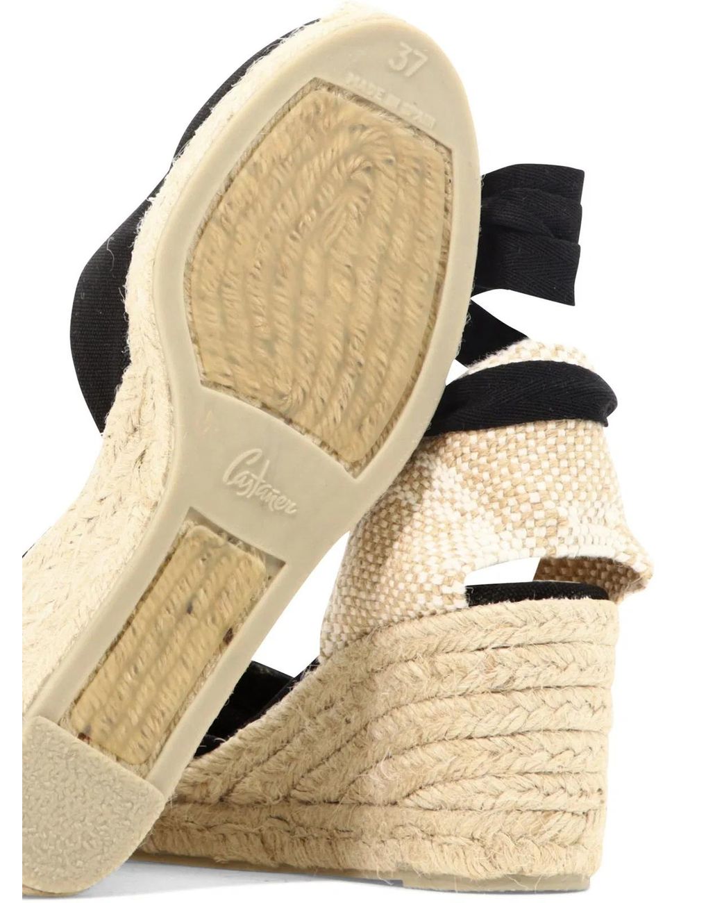 Castaner Black Castañer Cotton Espadrilles