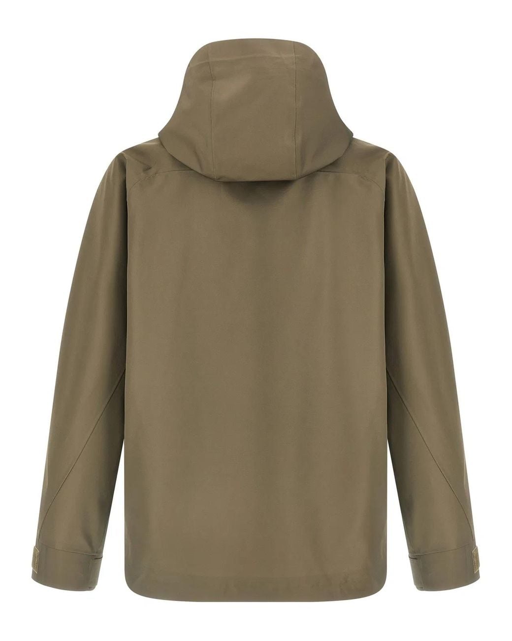 Undercover Gray Water-Repellent Nylon Jacket With Futuristic Artwork for men