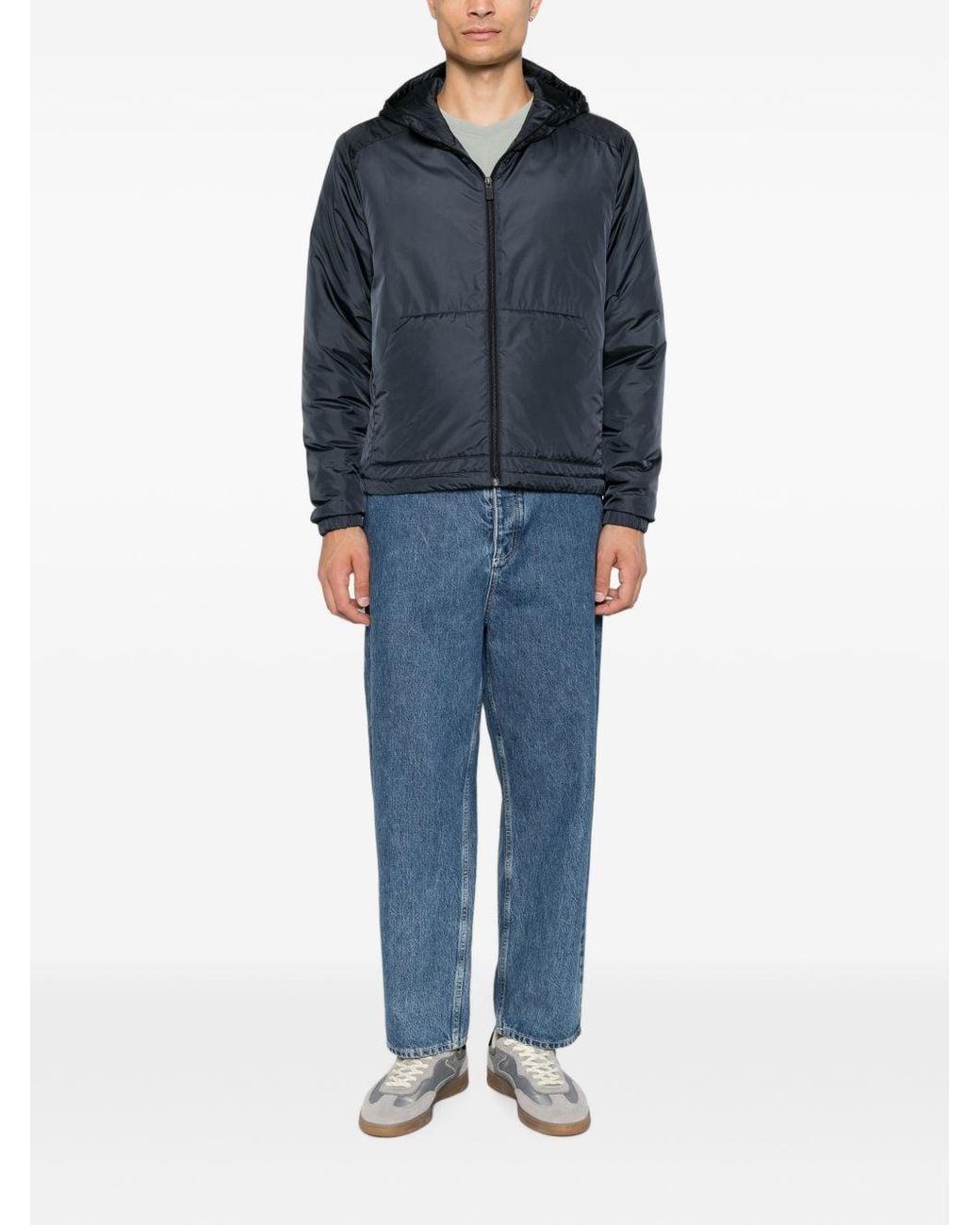 Aspesi Blue Polyamide Jacket for men