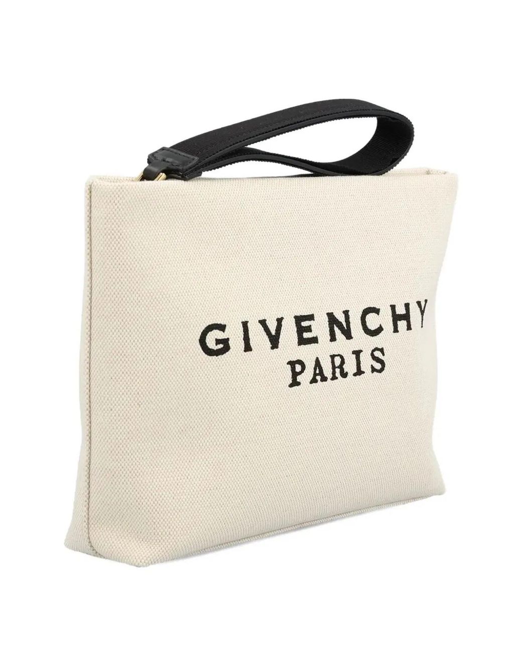 Givenchy Natural Logo Cotton Pouch