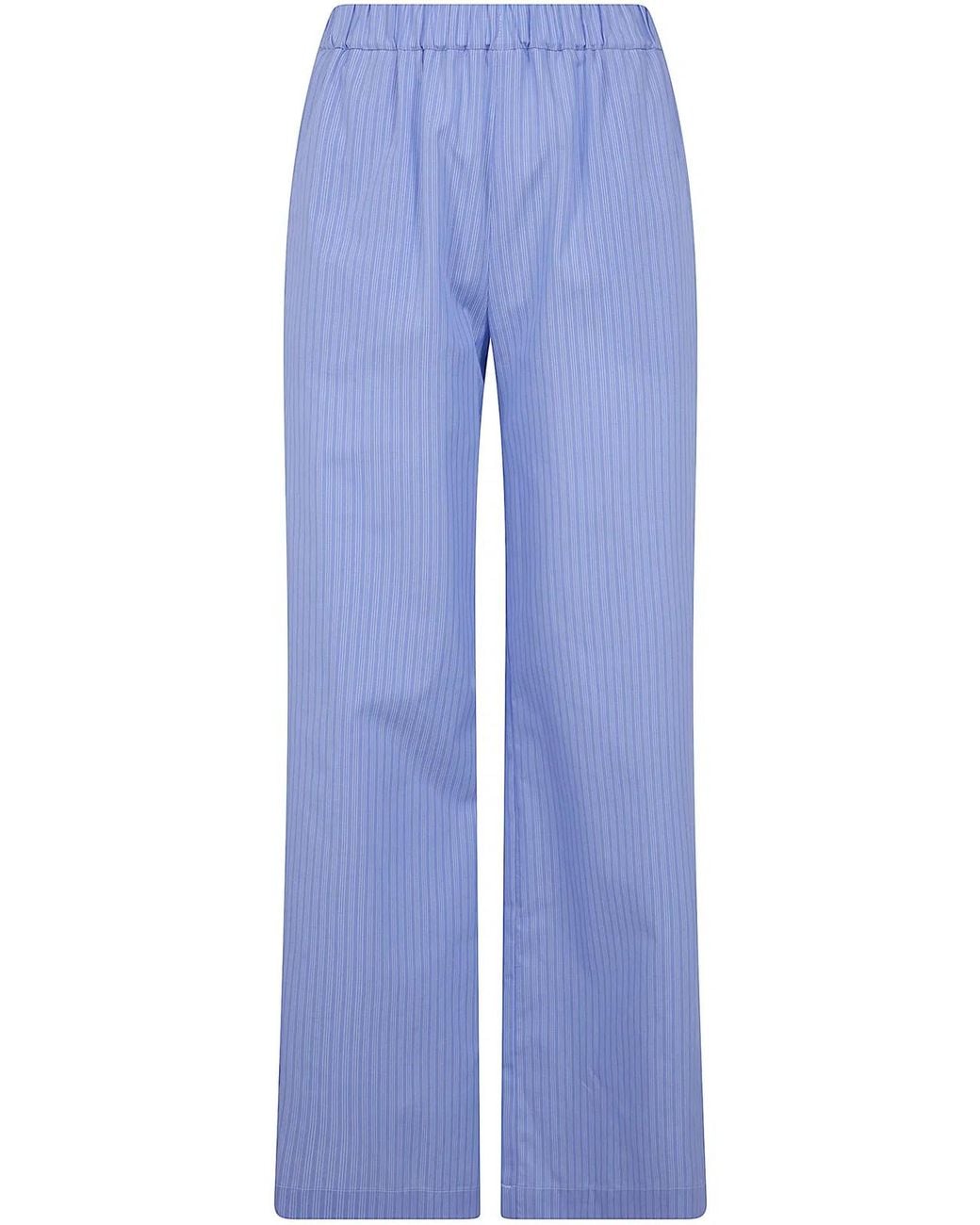 DR. HOPE Blue Elastic Waist Trousers