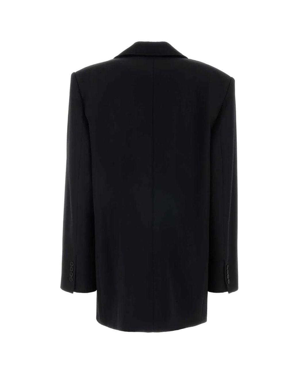 The Attico Black Wool Blazer