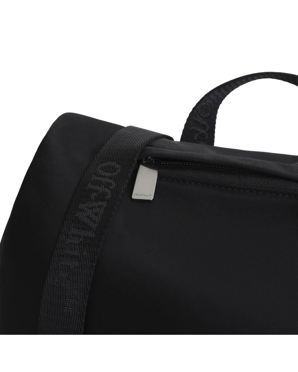 Off-White c/o Virgil Abloh Black Outdoor Backpack for men