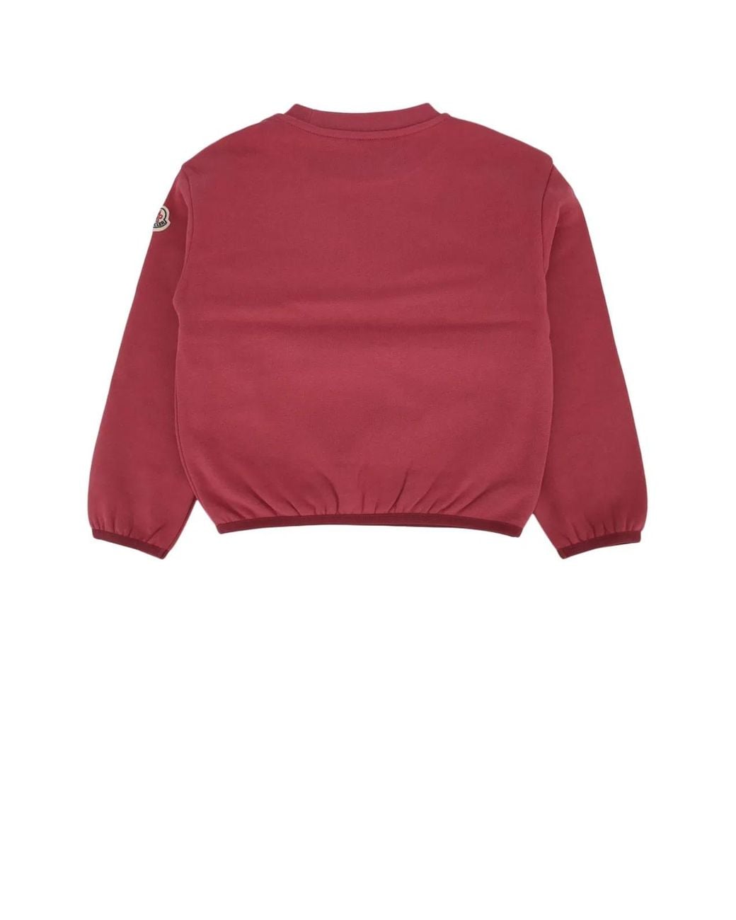 Moncler Red Jr Sweatshirt