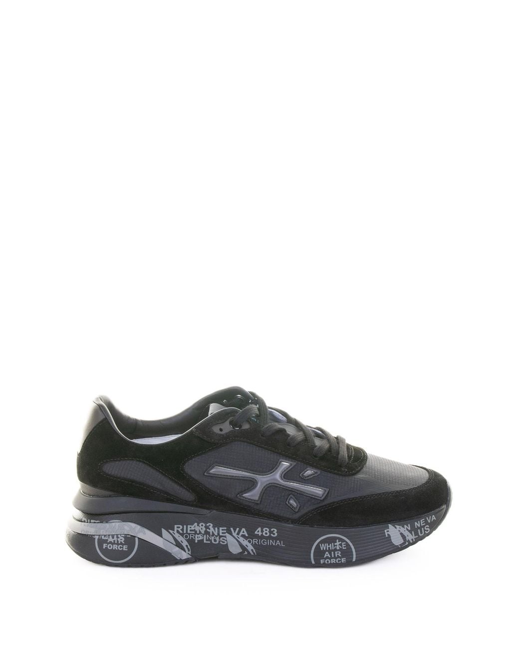 Premiata Black Sneaker Moerun 6445 for men