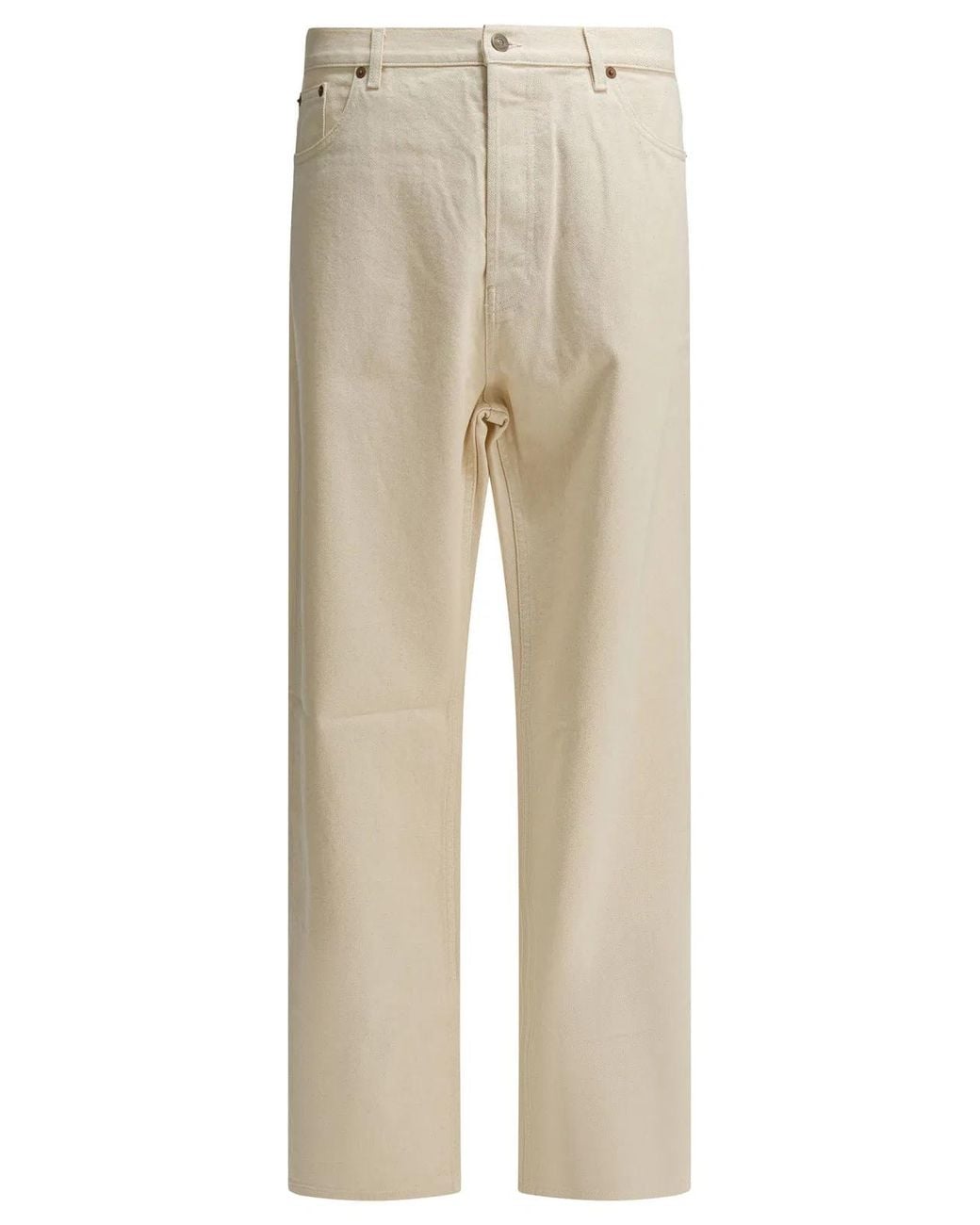 Valentino Natural Cotton Jeans for men