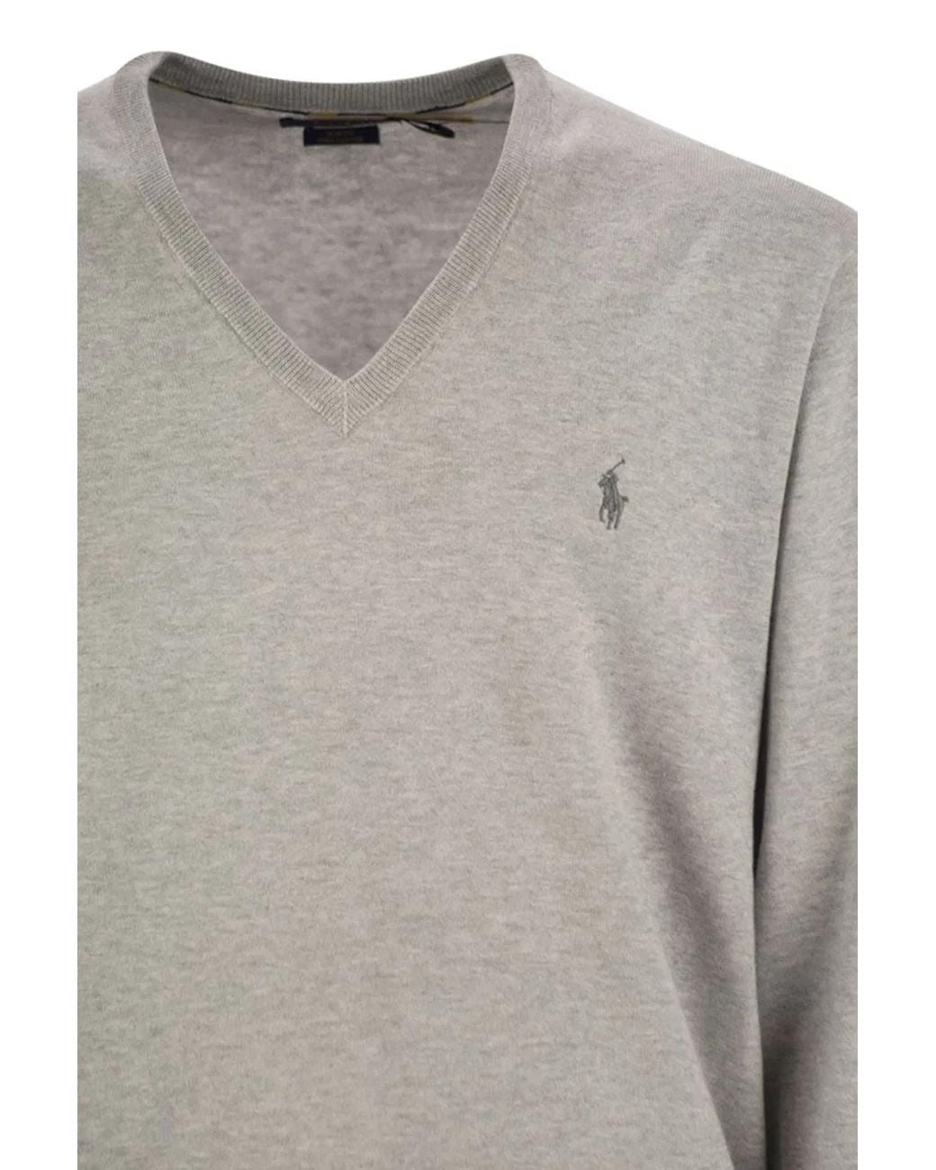 Polo Ralph Lauren Gray Slim-Fit Cotton Jersey for men