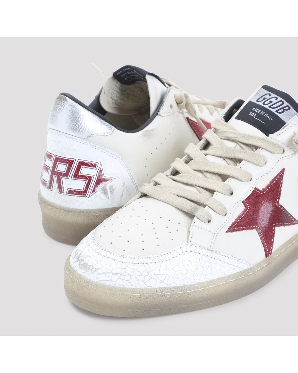 Golden Goose Deluxe Brand White Sneakers Ball Star for men