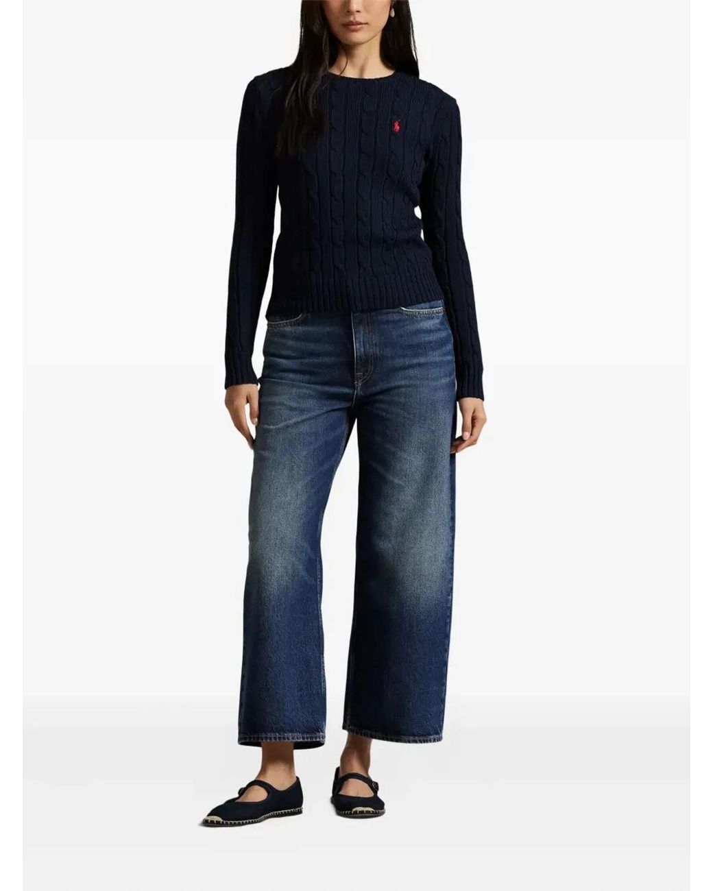 Polo Ralph Lauren Blue "Julianna" Long Sleeves Pullover