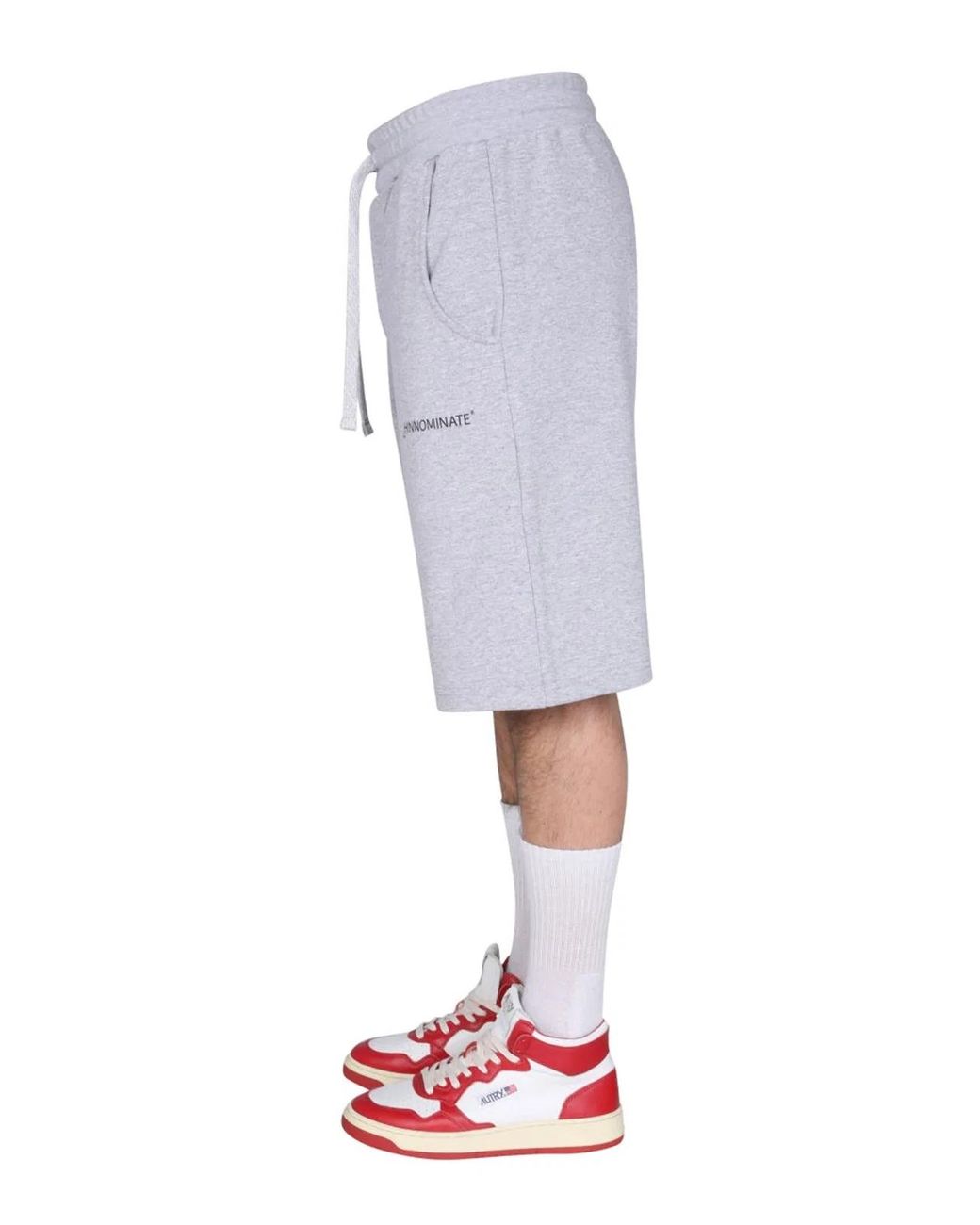 hinnominate Gray Bermuda With Logo for men
