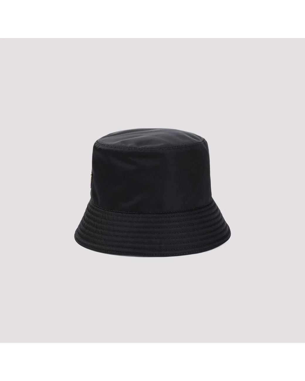 Prada Black Re-Nylon Bucket Hat