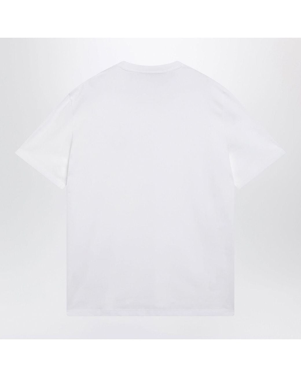 Valentino Garavani White T-Shirt With Vlogo Embroidery for men