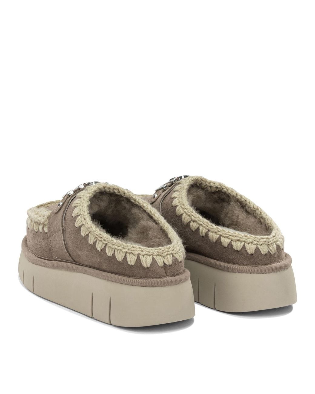 Mou Gray Loafers & Slippers
