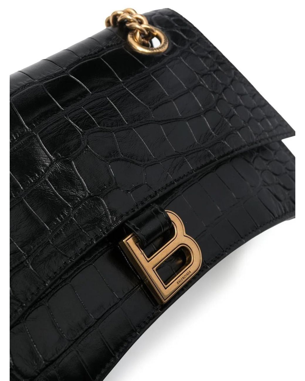 Balenciaga Black Crush Chain S Bag