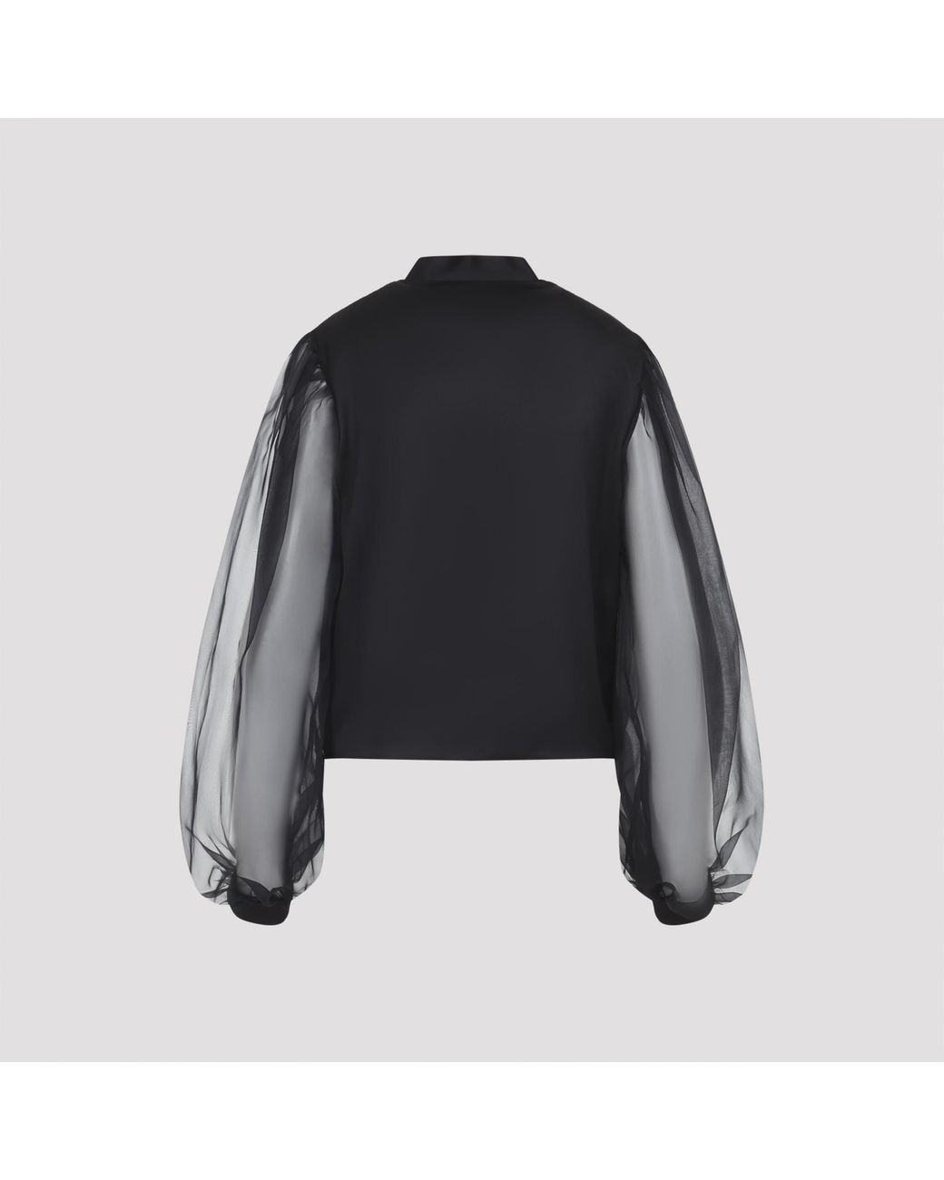 Giorgio Armani Black Printed Embroidered Shirt