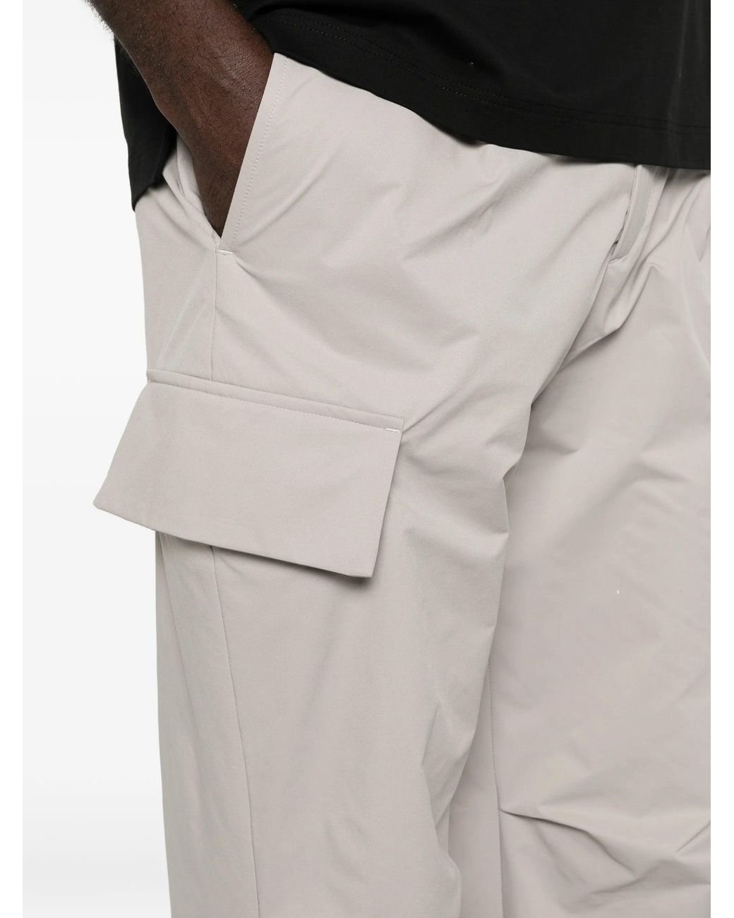 Herno White Polyester Pants
