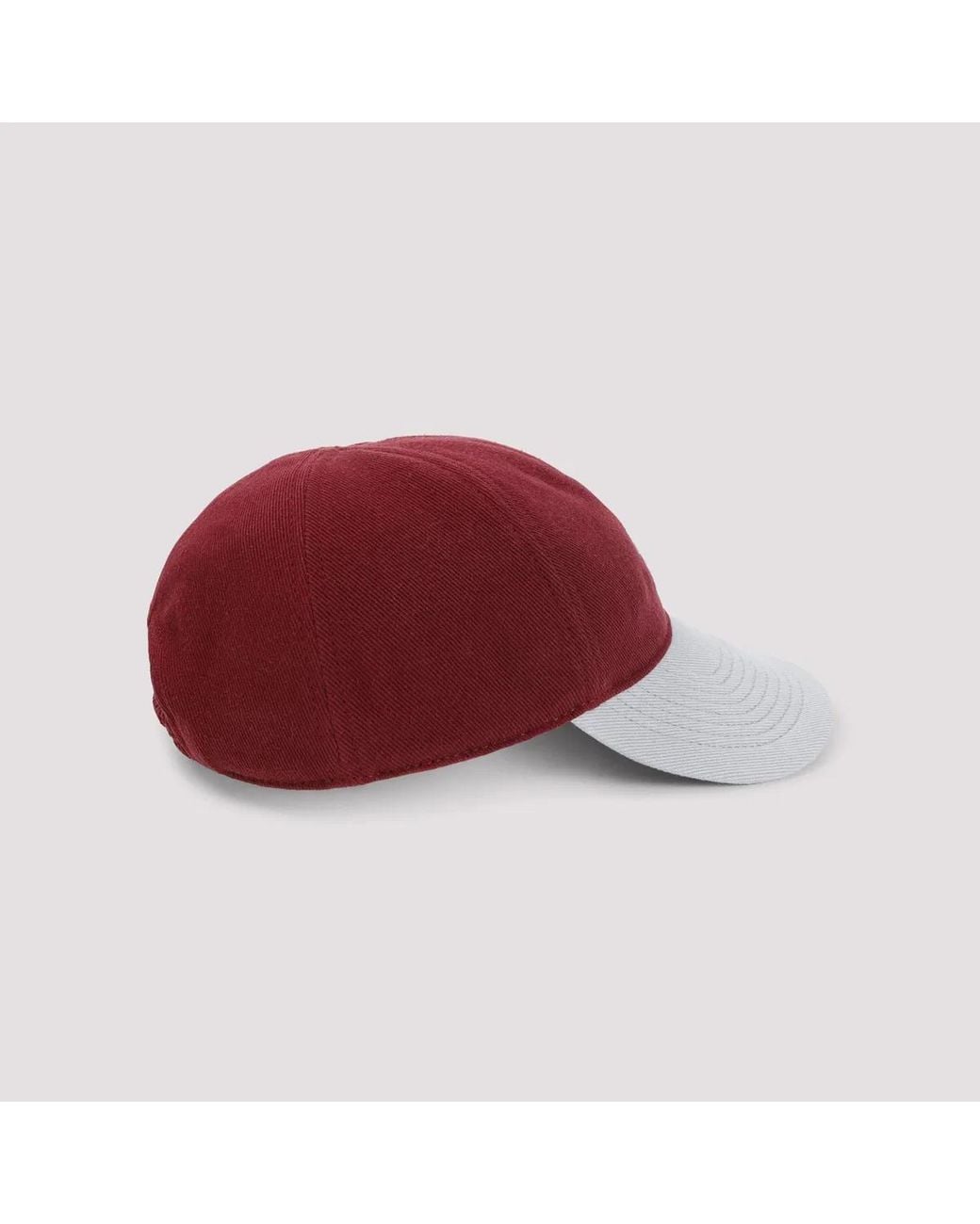 Miu Miu Purple Cerise Cotton Hat