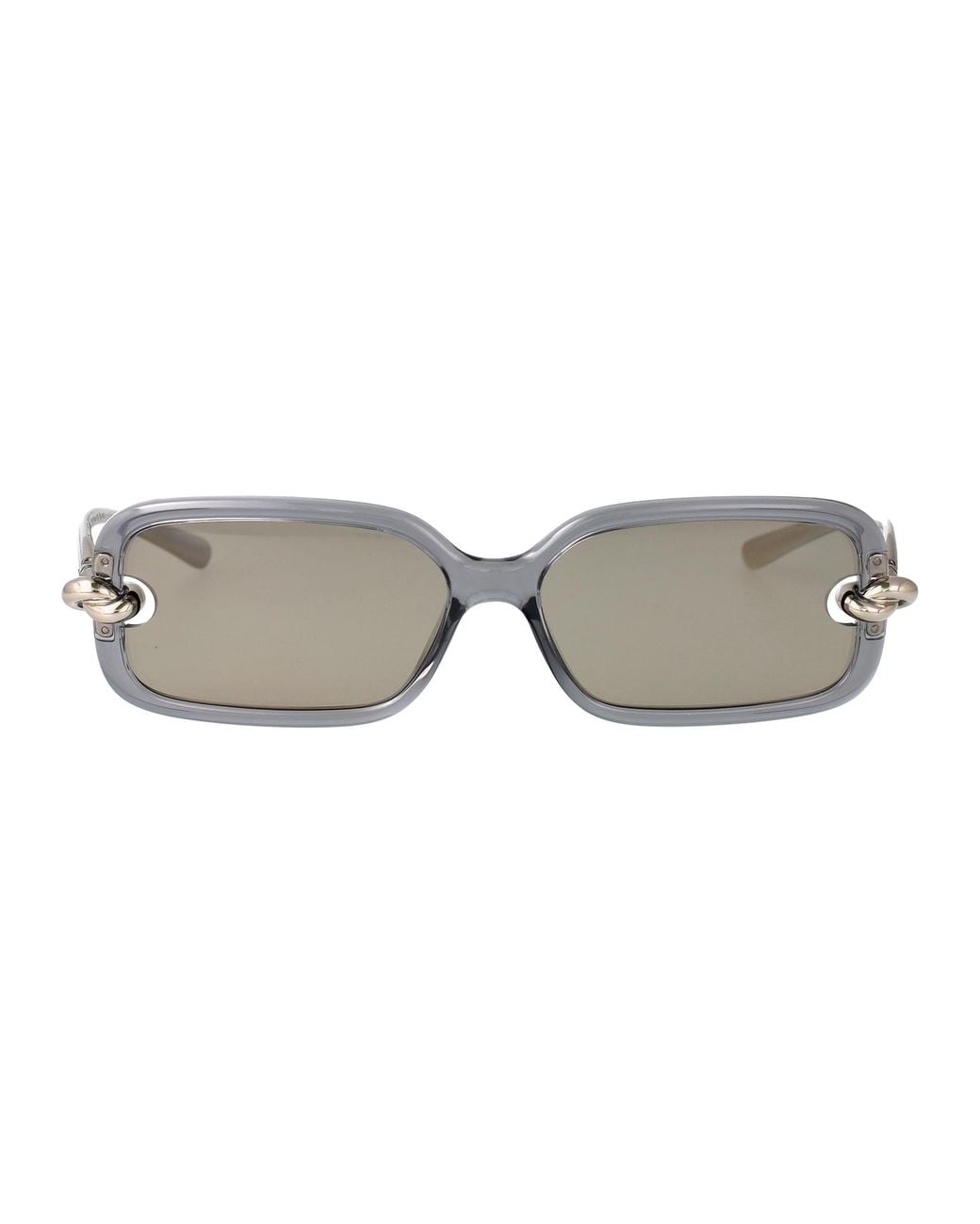 Bottega Veneta Gray Injected Sunglasses
