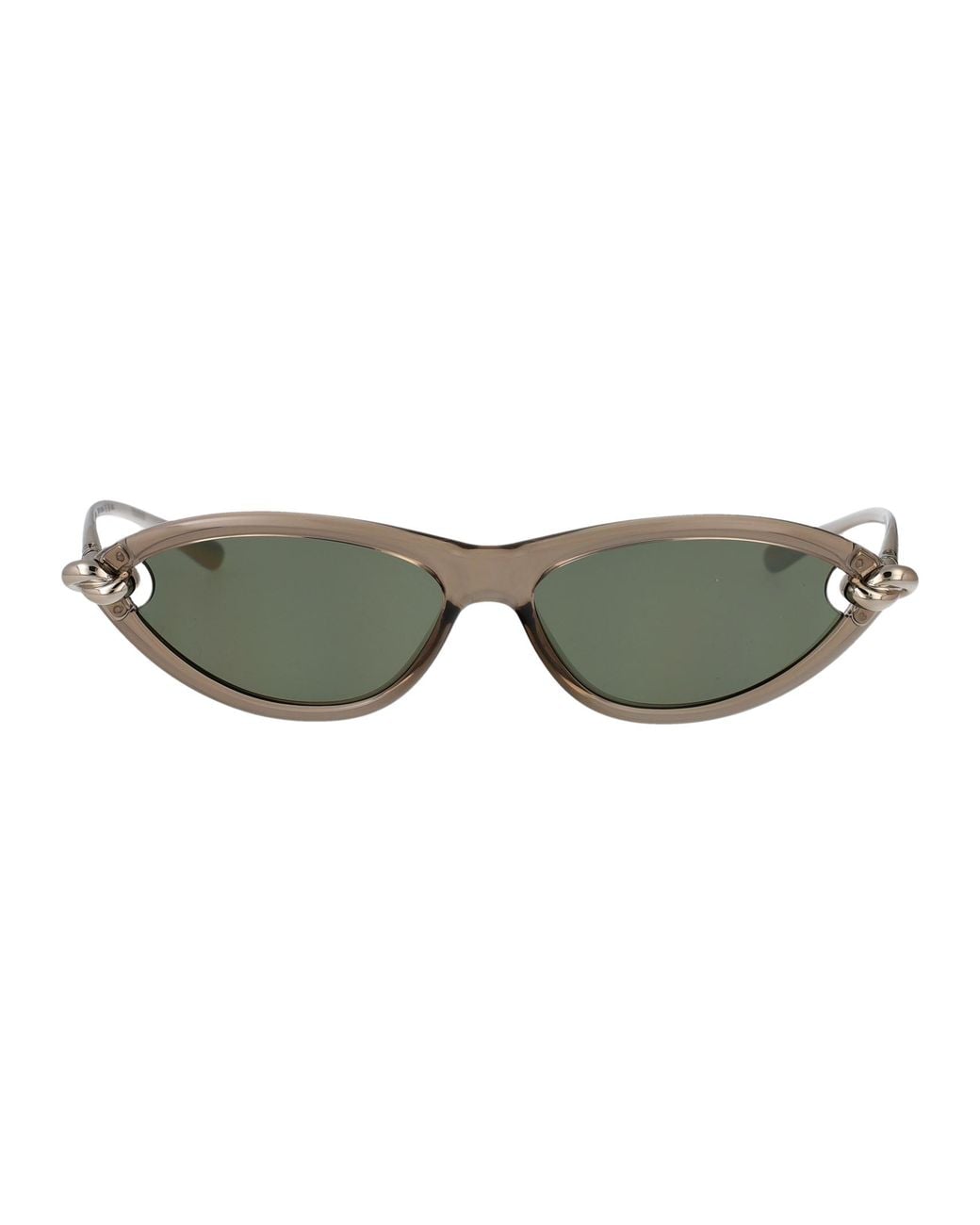 Bottega Veneta Green Injected Sunglasses