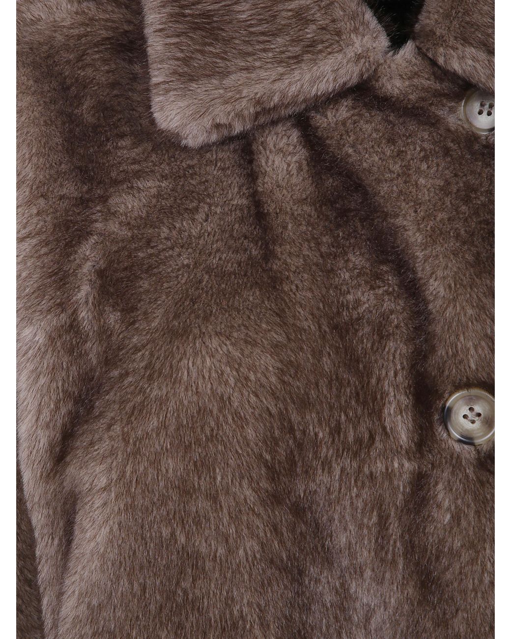 DR. HOPE Brown Fake Fur Jacket