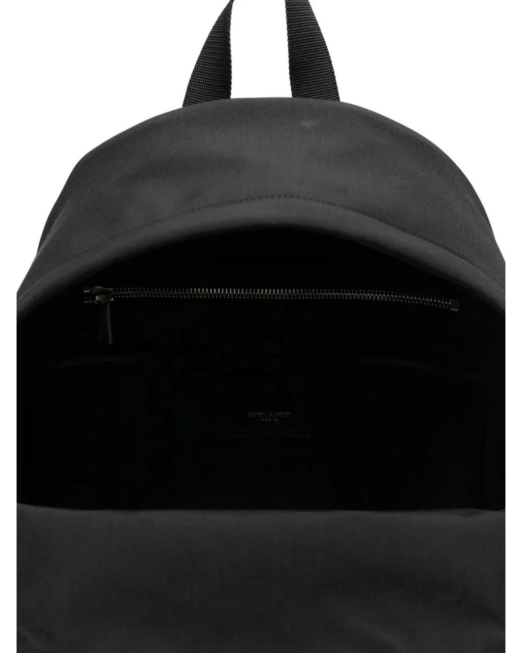 Saint Laurent Black City Technical Fabric Backpack for men