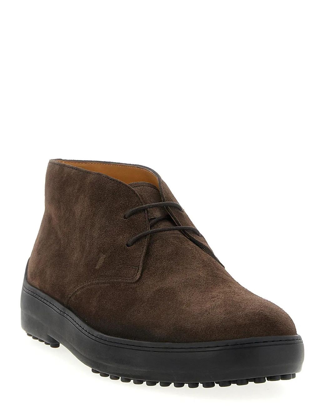 Tod's Brown 'Winter' Ankle Boots for men