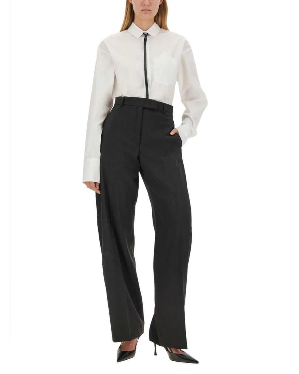 Max Mara Black Pants Ampezzo1234