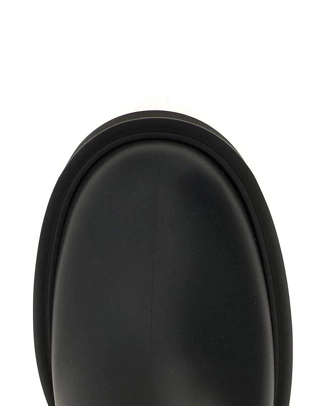 Moncler Black 'Kickstream' Rubber Boots