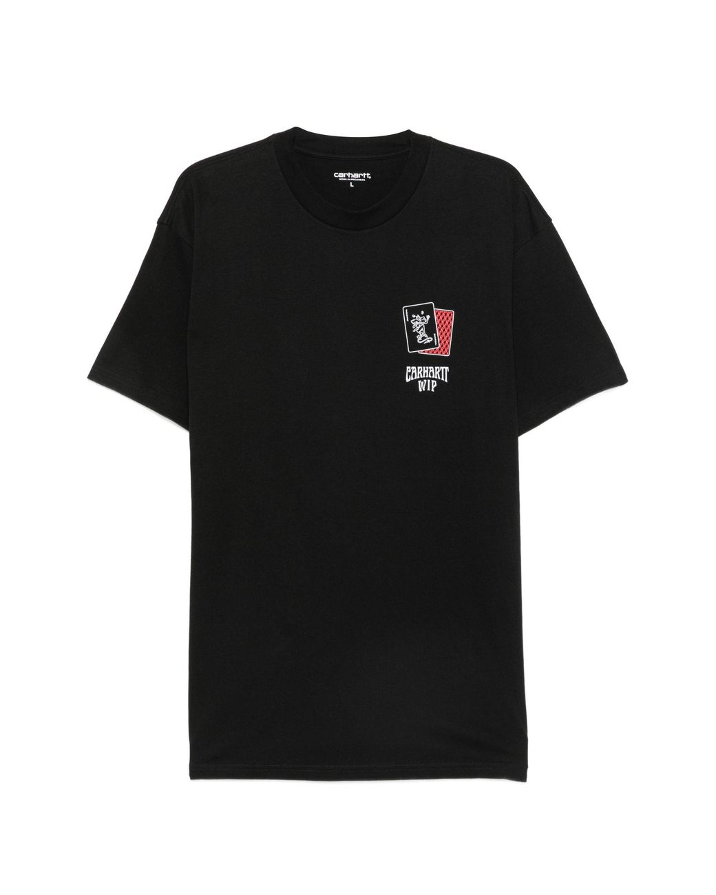 Carhartt Black Playing Cards Graphic T-Shirt For for men