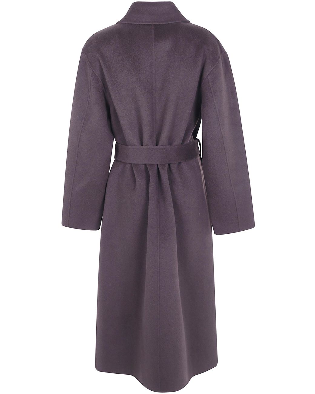 Filippa K Purple "Alyssa" Double Breasted Coat