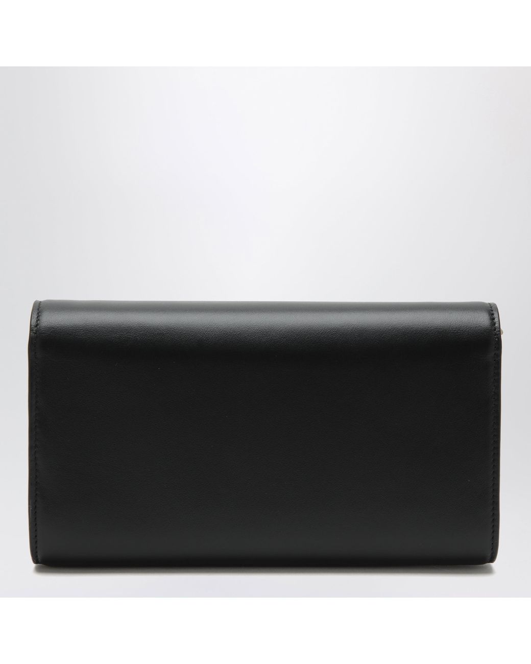 Christian Louboutin Black Clutch Bag With Chain Strap