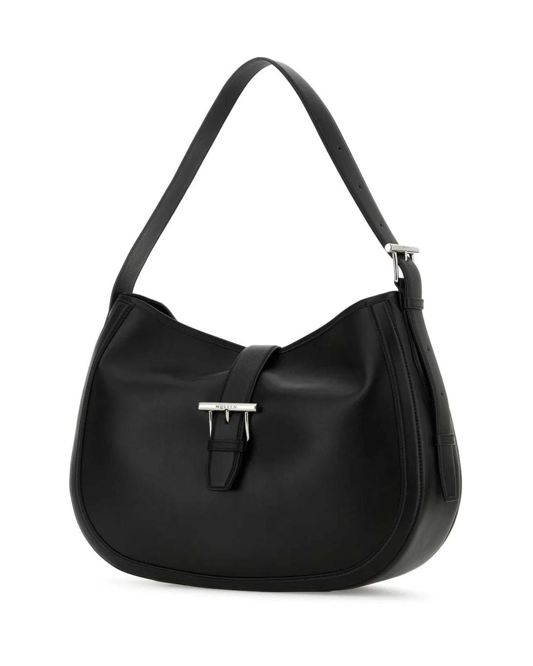 McQueen Black T-Bar Shoulder