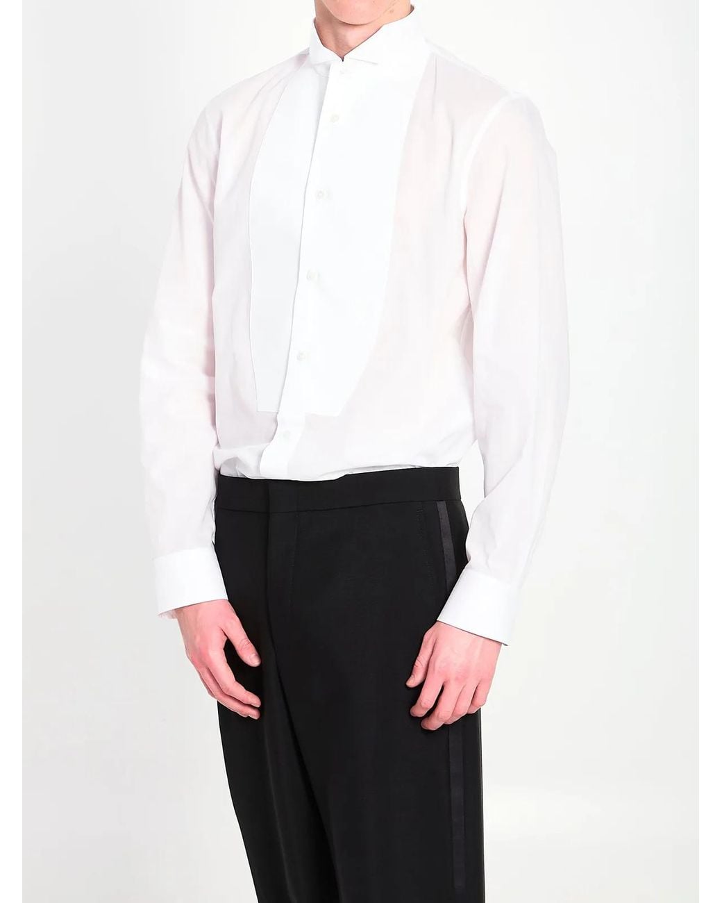 Gucci White Evening Shirt for men