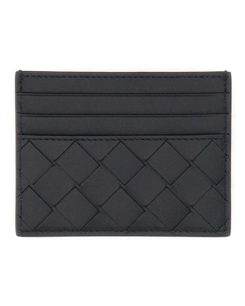 Bottega Veneta Black Portacarte for men