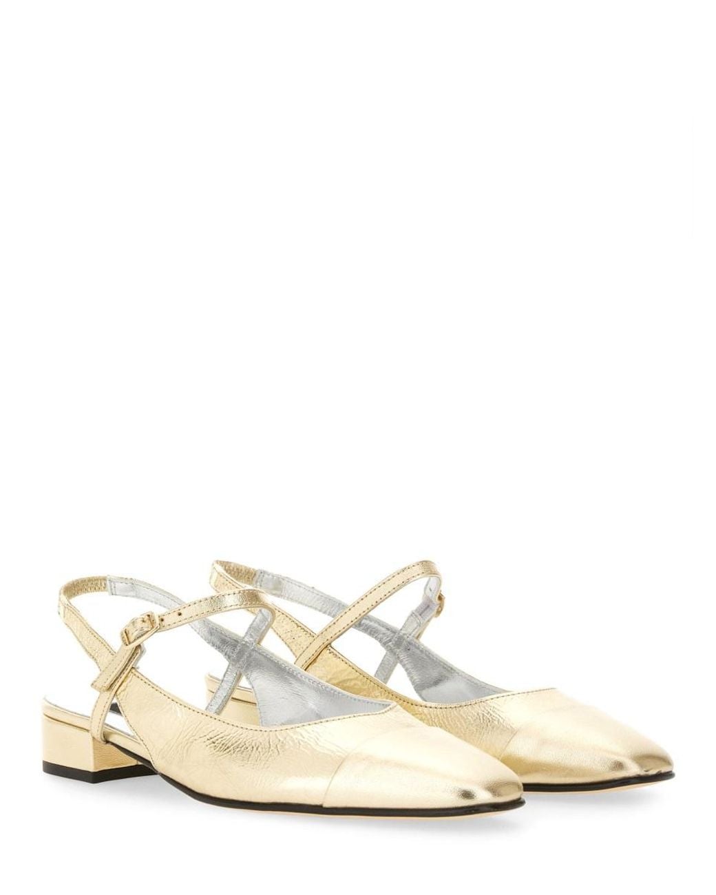 CAREL PARIS White Slingback "Ocean"