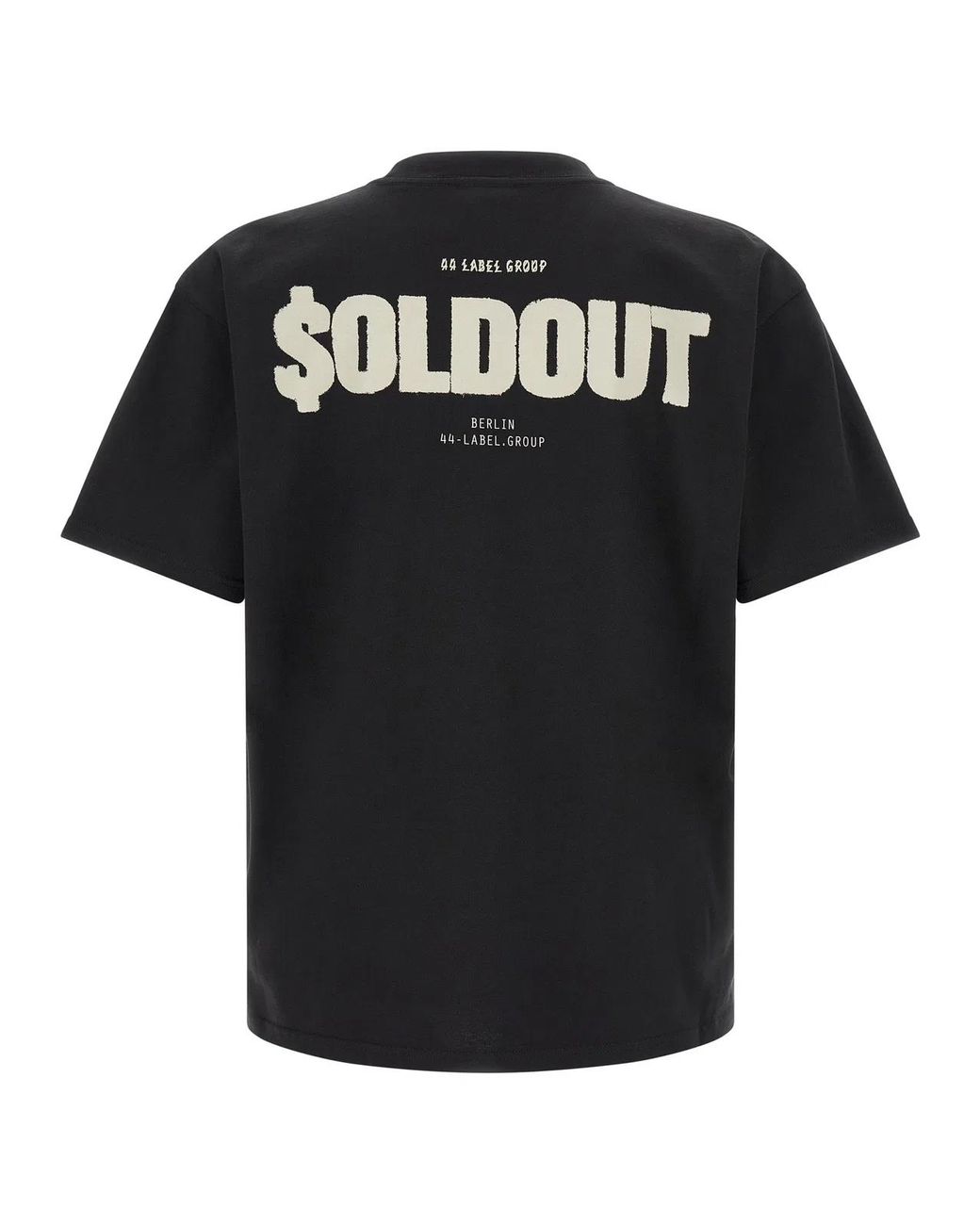 44 LABEL Black 'Sold Out' Print T-Shirt for men