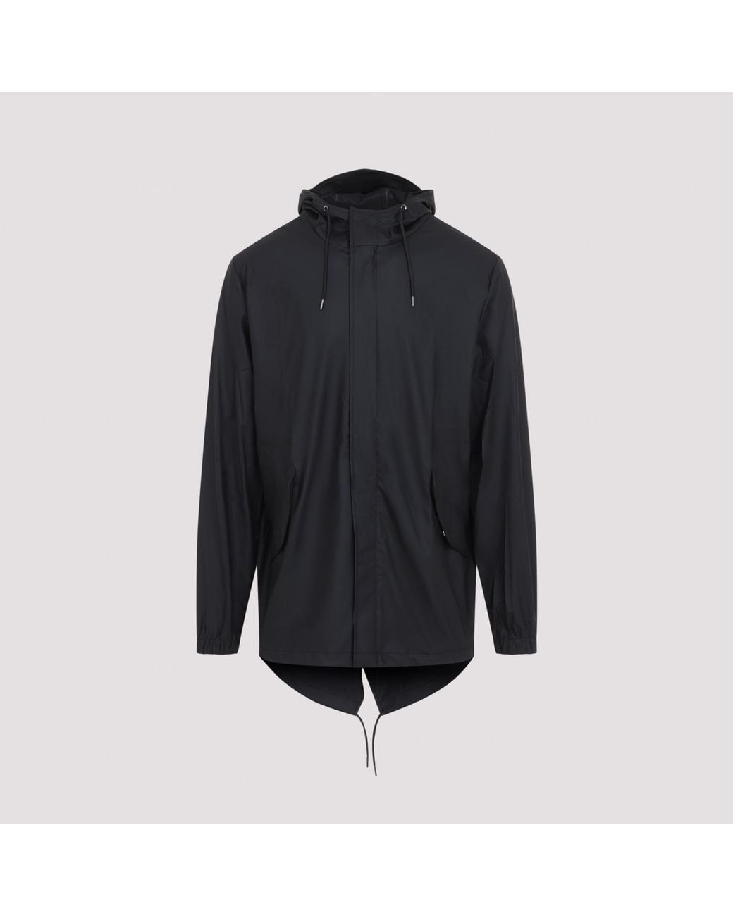 Rains Blue Fishtail Jacket for men