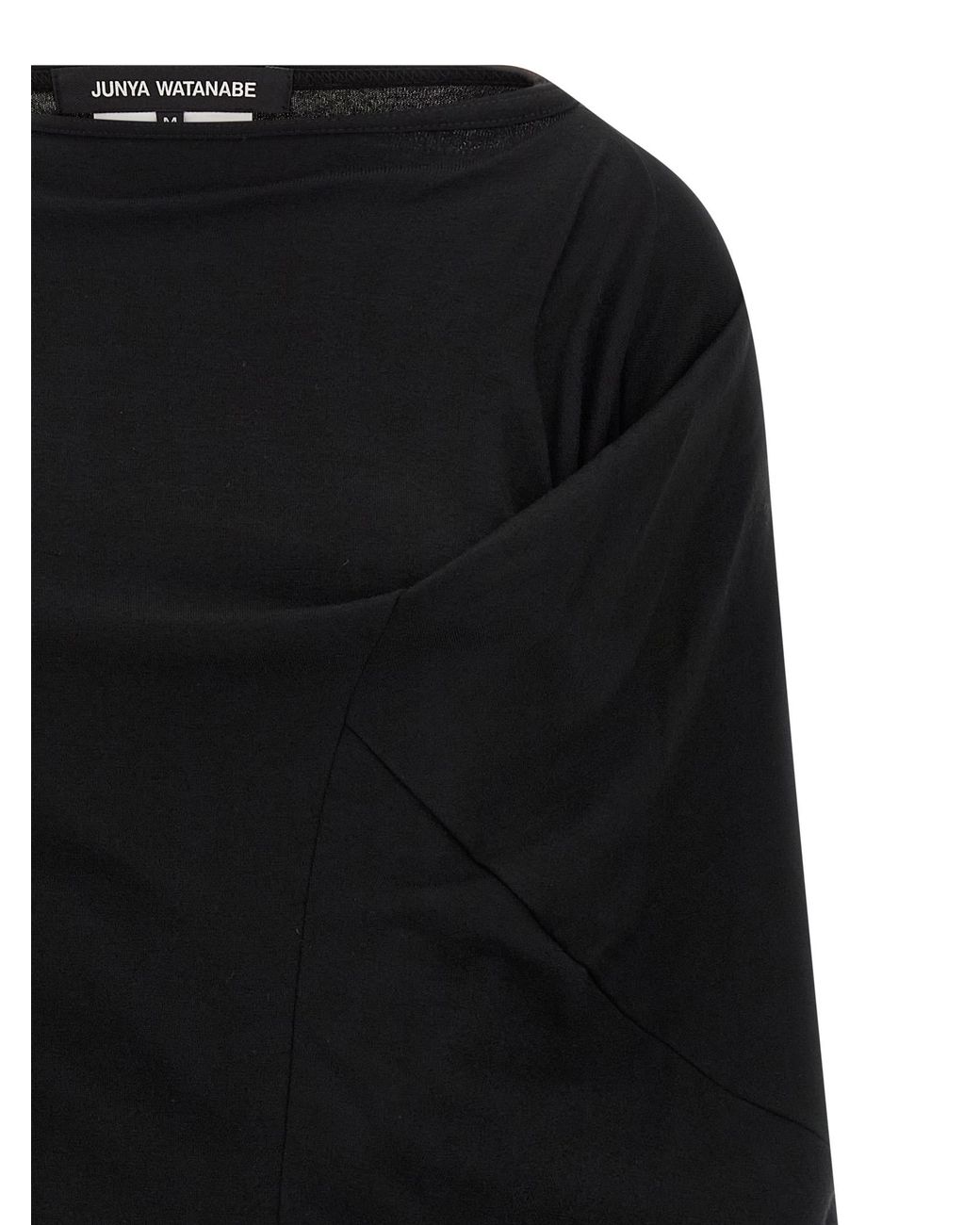 Junya Watanabe Black Draped Top