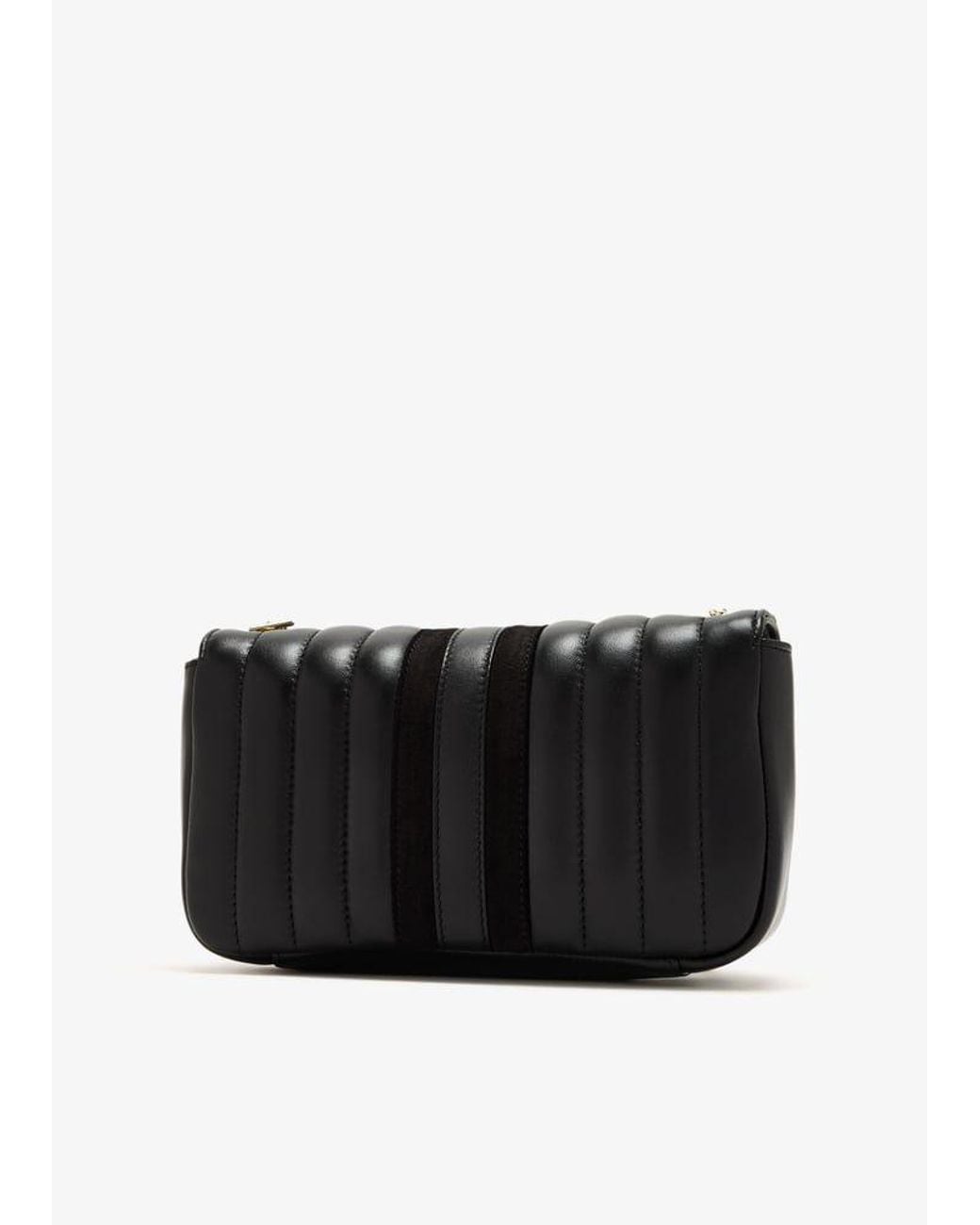 Gucci Black Jetset Gg Marmont Small Shoulder Bag
