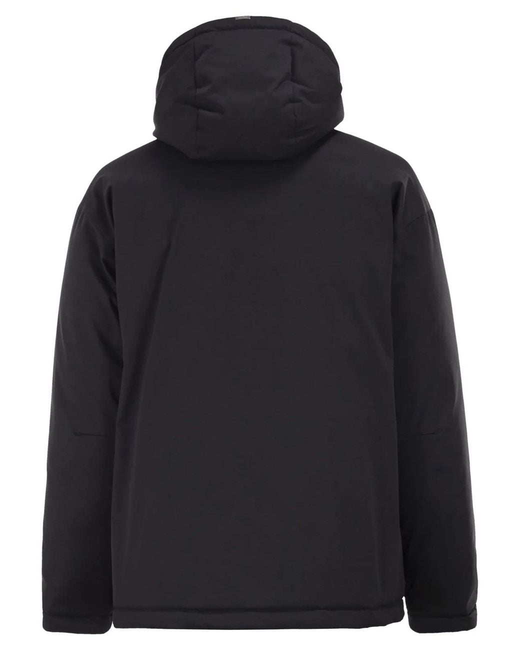 Herno Black Cotton Feel Jacket for men