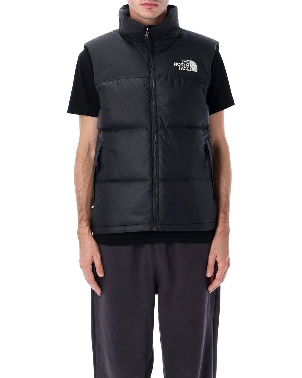 The North Face Black 1996 Retro Nuptse Down Gilet for men