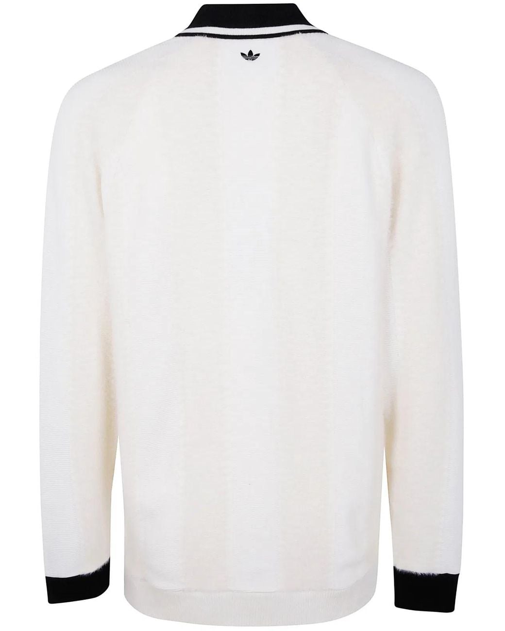 Adidas Originals White "Knitted Jersey" Jacket