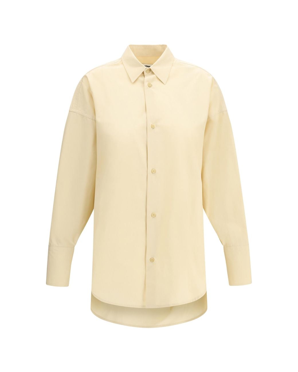 DARKPARK White Carla Oversized Shirt Cotton
