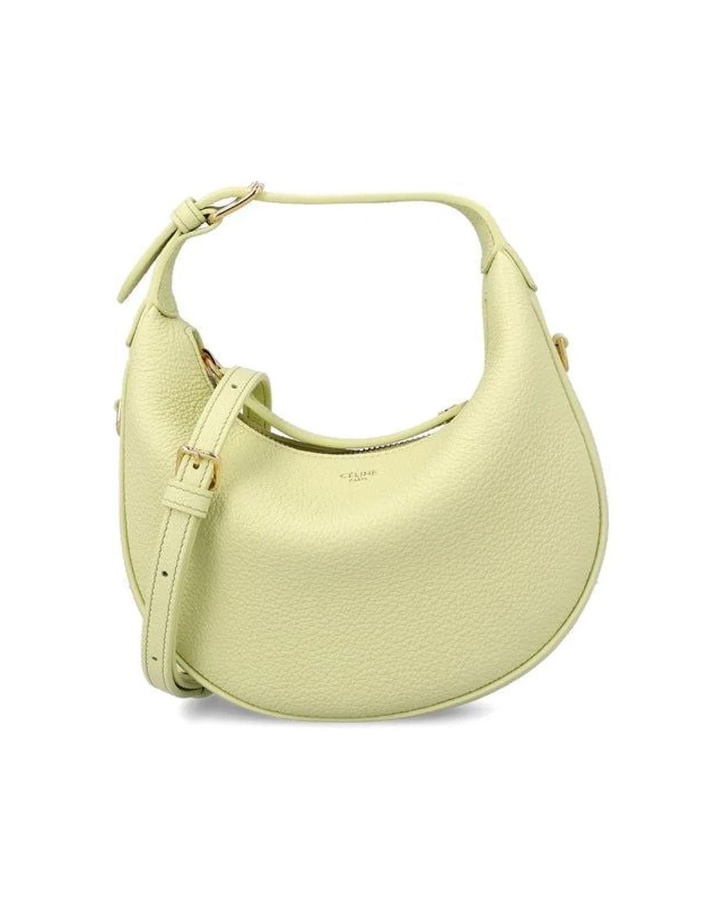 Céline Yellow Teen Lulu Handbag