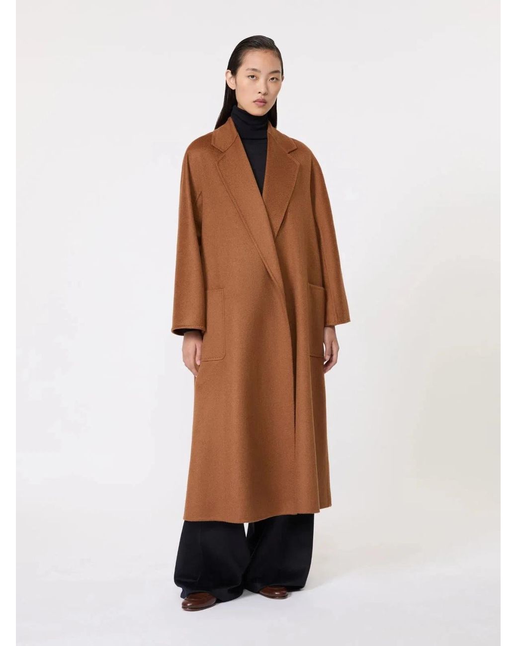 Max Mara Brown Ludmilla Icon Coat