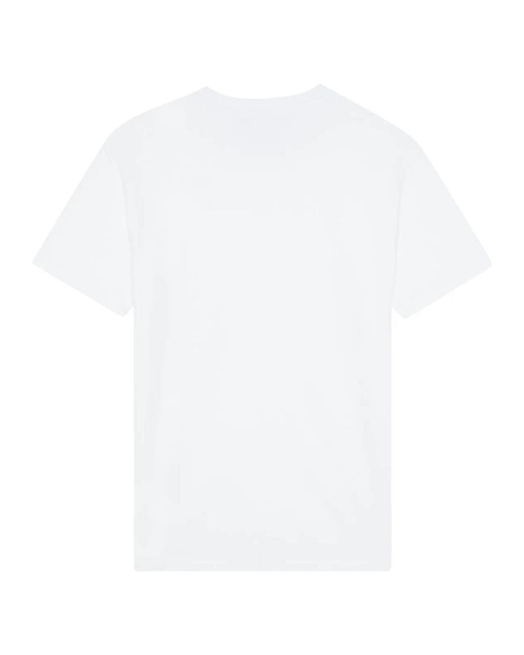 Vilebrequin White Organic Cotton T-Shirt With Turtle Print for men