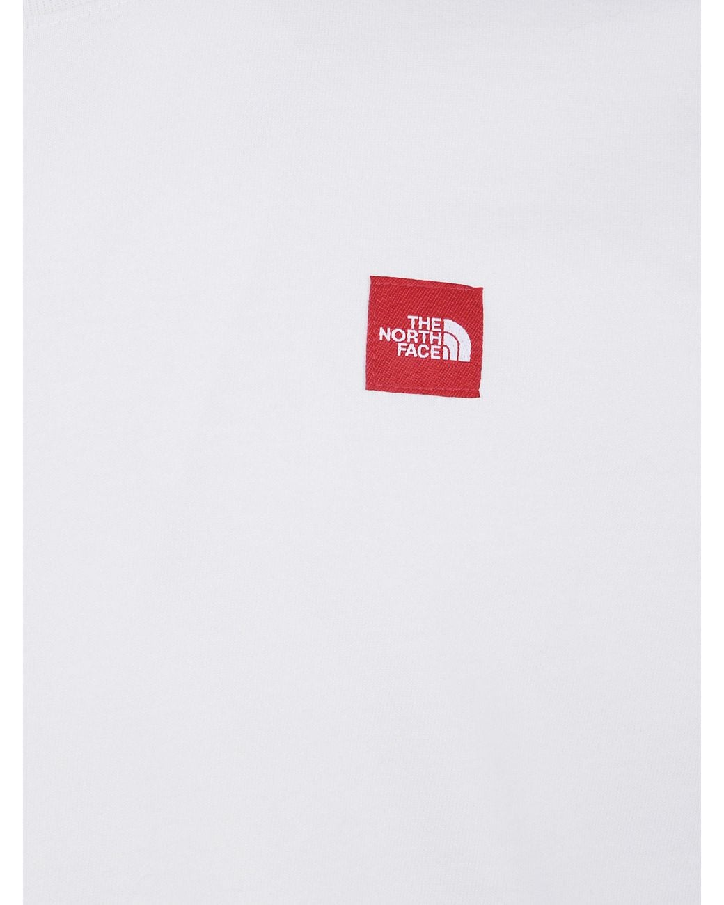 The North Face White Box Short Sleeves Tee for men