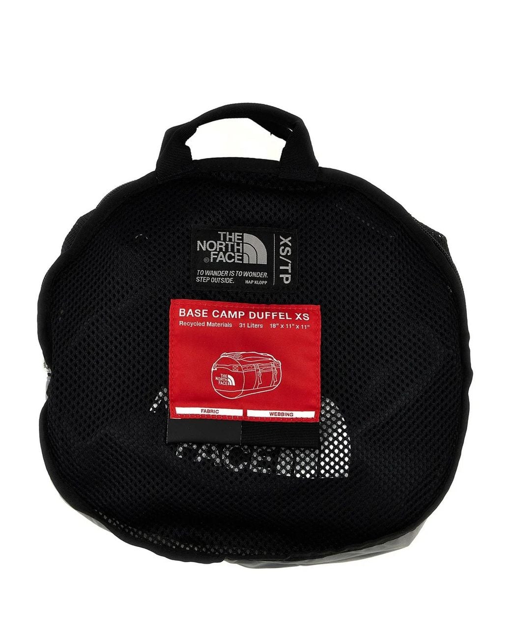 The North Face Black 'Base Camp Duffel Xs' Duffel Bag