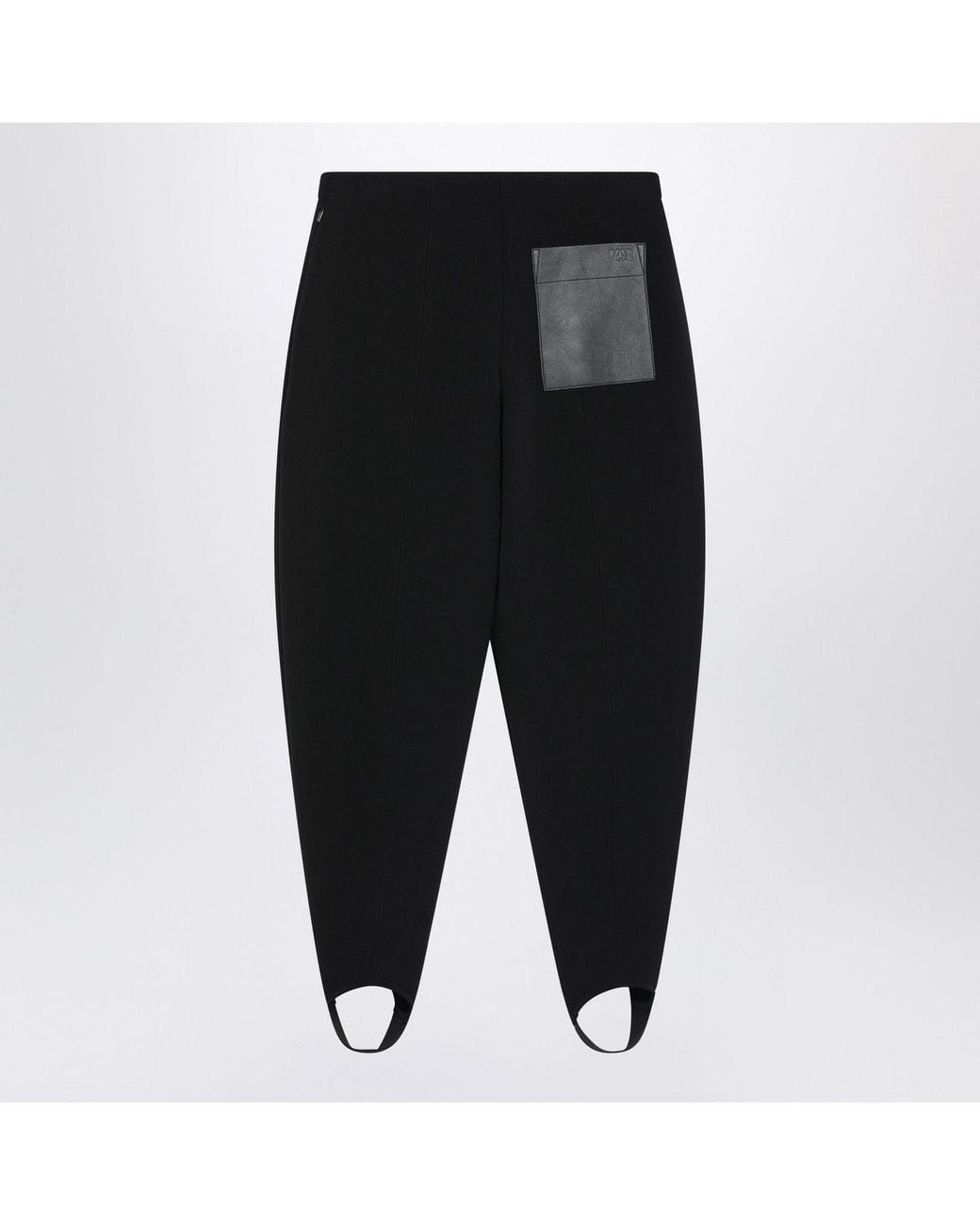 Loewe Black Stretch Woolblend Trousers